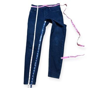 Spanx Women's Dark Wash Twilight Rinse Ankle Shaping Skinny Jegging Medium